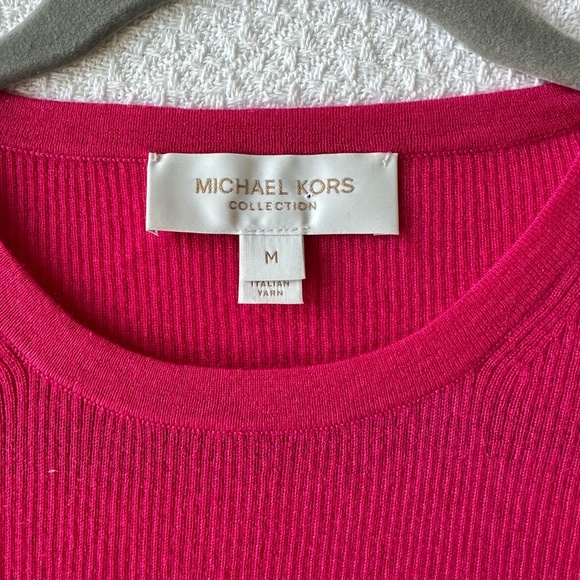 Michael Kors Collection Hutton Rib Knit Cashmere Lightweight Pullover Sweater - Picture 10 of 10
